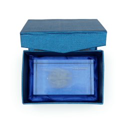 Model mózgu 3D w szkle - 10 cm - ZYTH