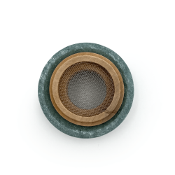 Jadeitowa podstawka na stożki moksy - zestaw