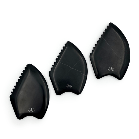 Bian stone for face massage - irregular