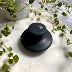 Duży kamień bian do masażu - Wschód - grzybek