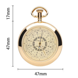Kieszonkowy zegarek dobowej aktywności narządów