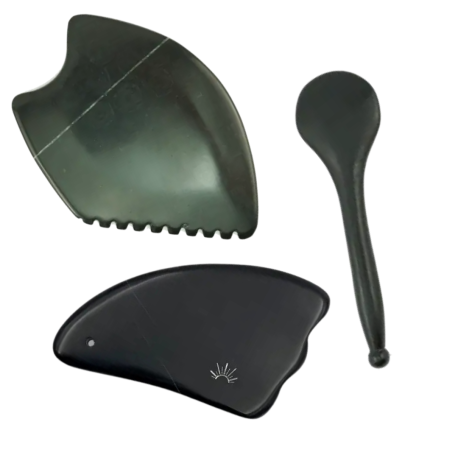 Kamień Bian do masażu twarzy - Wschód - płytka