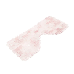 Maska z kwarcu lub jadeitu - outlet - redukuje cienie i worki pod oczami