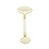 Jadeite massage roller - double-sided - color: white - outlet