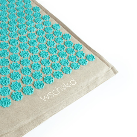 Ekologiczna mata i poduszka do akupresury - Wschód