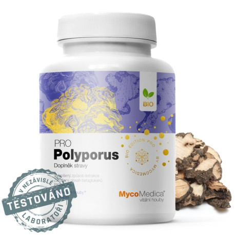 Polyporus PRO - 30% beta 1,3/1,6 D glukanów - Suplement diety - MycoMedica