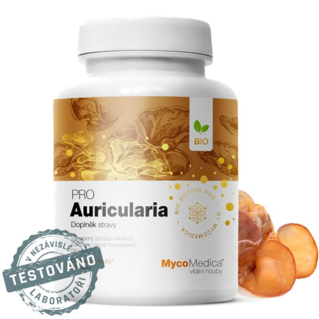 Auricularia PRO - 30% beta 1,3/1,6 D glukanów - Suplement diety - MycoMedica