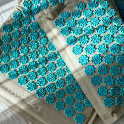 Ekologiczna mata i poduszka do akupresury - Wschód