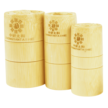 Bamboo Chinese Cupping set - 3 pcs