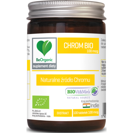 Chrom BIO 100 mcg - Aliness - 100 tabletek