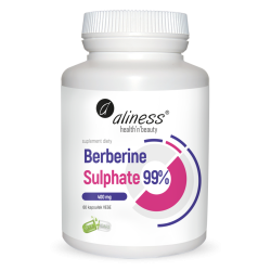 Berberine Sulphate 99% - Aliness - 60 kapsułek