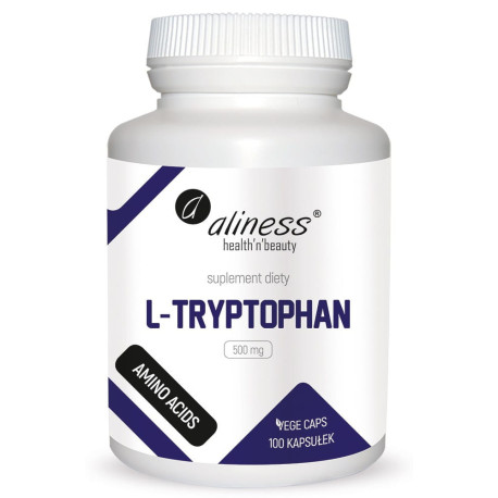 L-Tryptophan 500 mg - Aliness - 100 kapsułek
