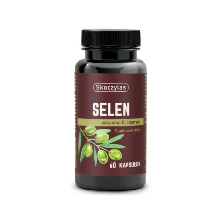 Selen, witamina E, piperyna - Skoczylas - 60 kapsułek