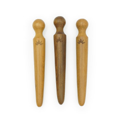 Długopis do akupresury z drewna - Wschód