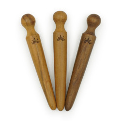 Długopis do akupresury z drewna - Wschód