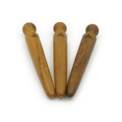 Długopis do akupresury z drewna - Wschód