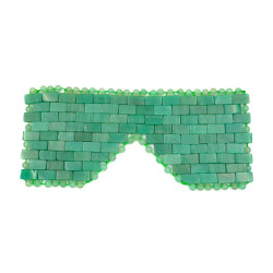 Maska z jadeitu - Wschód - redukuje cienie i worki pod oczami