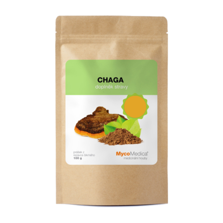 Chaga w proszku - Suplement diety - MycoMedica - 100 g