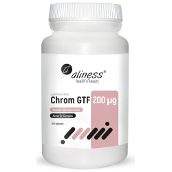 Chrom GTF 200 - Aliness - 100 tabletek | TCMsklep.pl