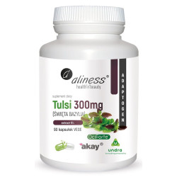 Tulsi (Święta Bazylia) 300mg - Aliness - 90 kapsułek | TCMsklep.pl