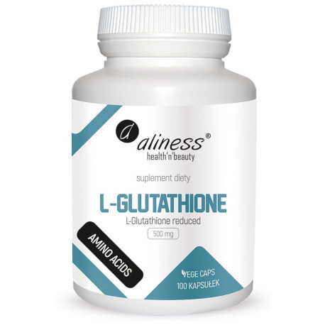 L-Glutathione 500 mg - Aliness - 100 kapsułek