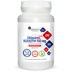 UbiquinoL KANEKA Naturalny koenzym 100mg - Aliness - 60 kapsułek