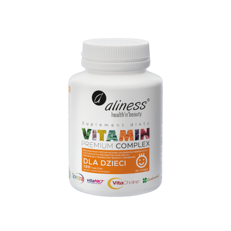 Premium Vitamin Complex dla dzieci - 120 tabletek do ssania