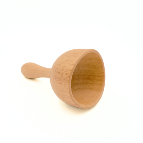 Bańka drewniana do masażu z uchwytem