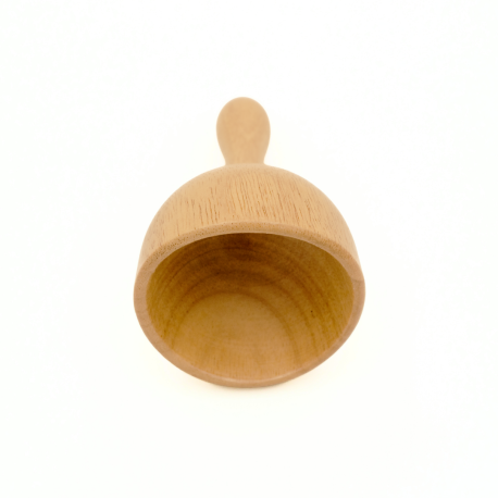 Bańka drewniana do masażu z uchwytem