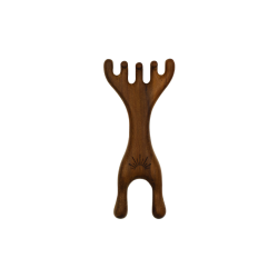 Przyrząd do Gua Sha z drewna do masażu - grabki - Wschód