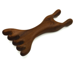 Przyrząd do Gua Sha z drewna do masażu - grabki - Wschód