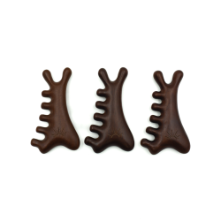 Przyrząd do Gua Sha z drewna do masażu powięzi z końcówkami do akupresury - Wschód