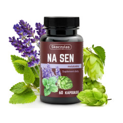 Na Sen to suplement diety wspierający zdrowy sen i naturalne zasypianie