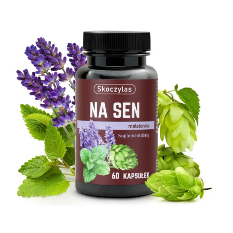 Na Sen to suplement diety wspierający zdrowy sen i naturalne zasypianie