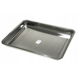 Taca medyczna metalowa na instrumenty - 45 x 35 cm - outlet
