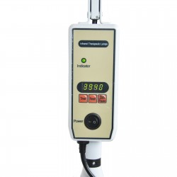 Lampa lecznicza TDP na poczerwień z zegarem elektronicznym