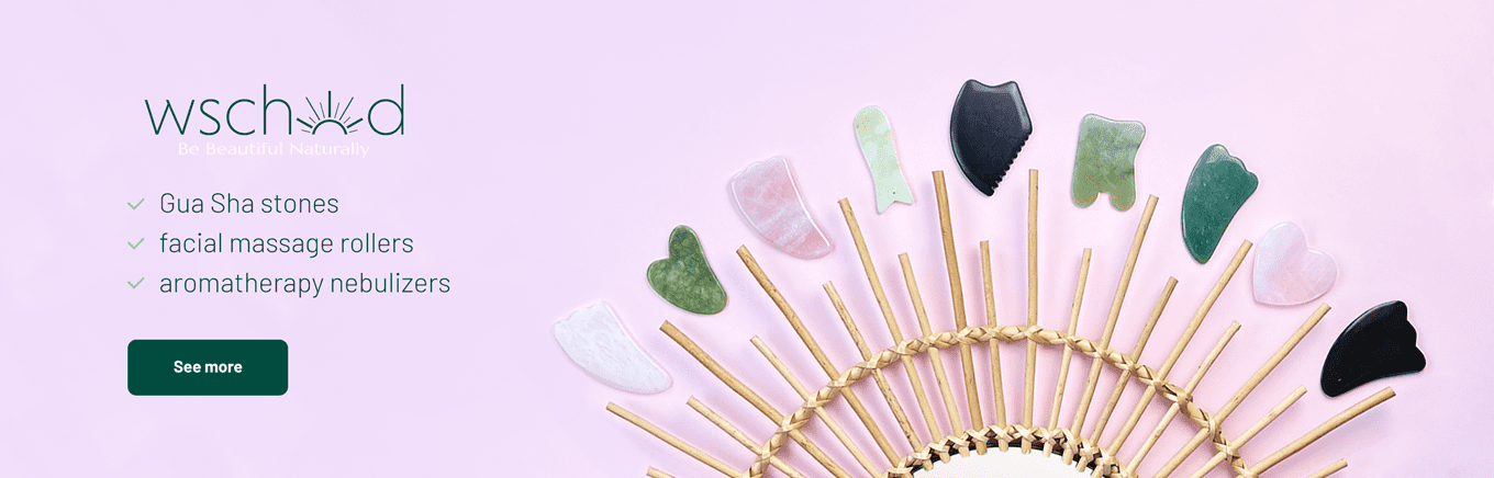 Gua Sha and jade face rollers - Wschod