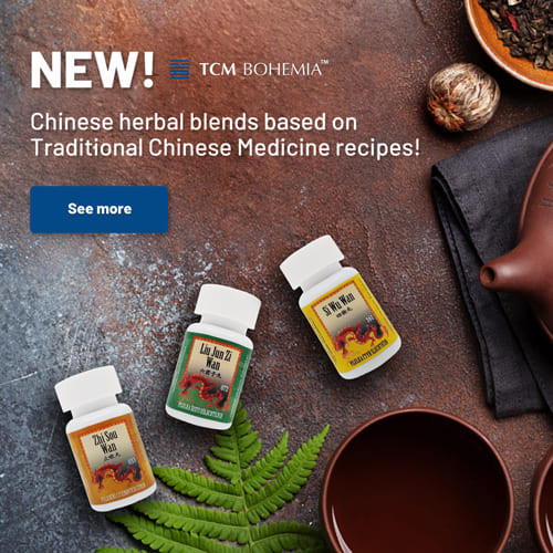 New - herbal recipes of Chinese medicine from TCM Bohemia